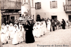 Anni 50 Il Trasporto di Santa Rita