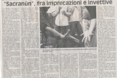 Sacranun, di Sandro Mombelli